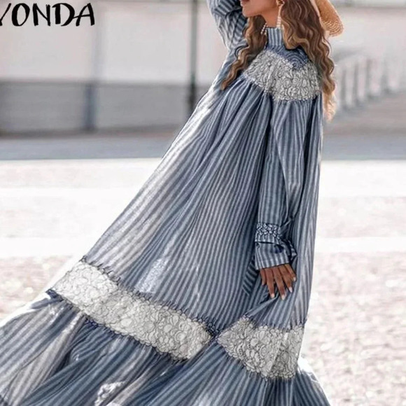 Autumn Maxi Dress By Vonda - Picture 1 of 4